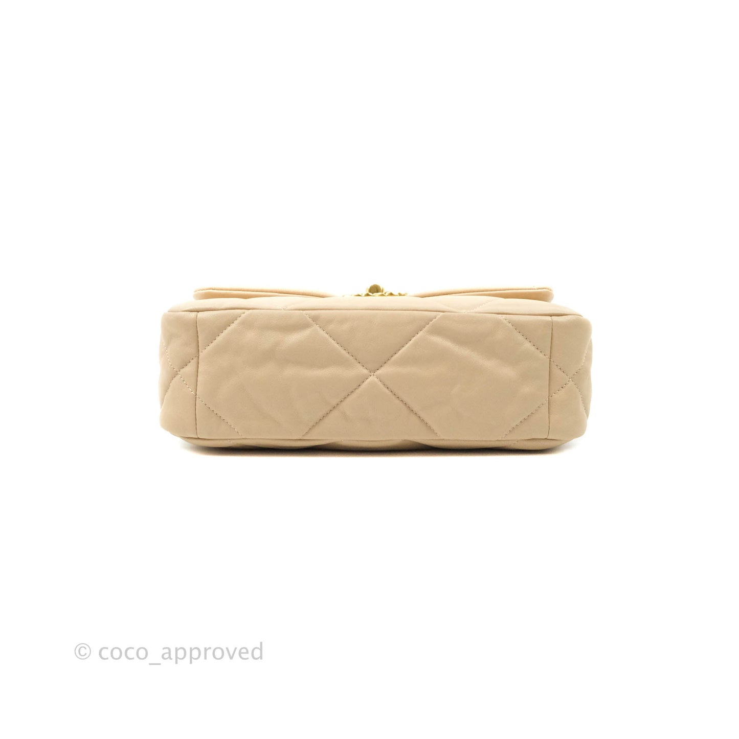 Chanel 19 Small Beige Mixed Hardware