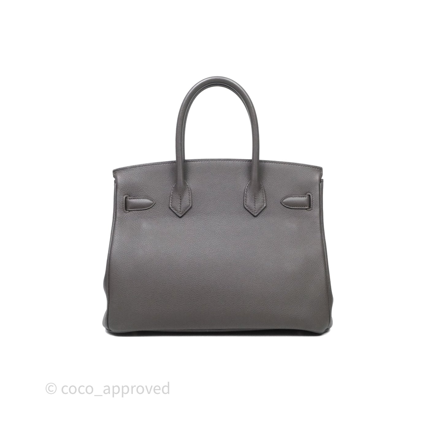 Hermès Birkin 30 Gris Asphalte Togo Gold Hardware