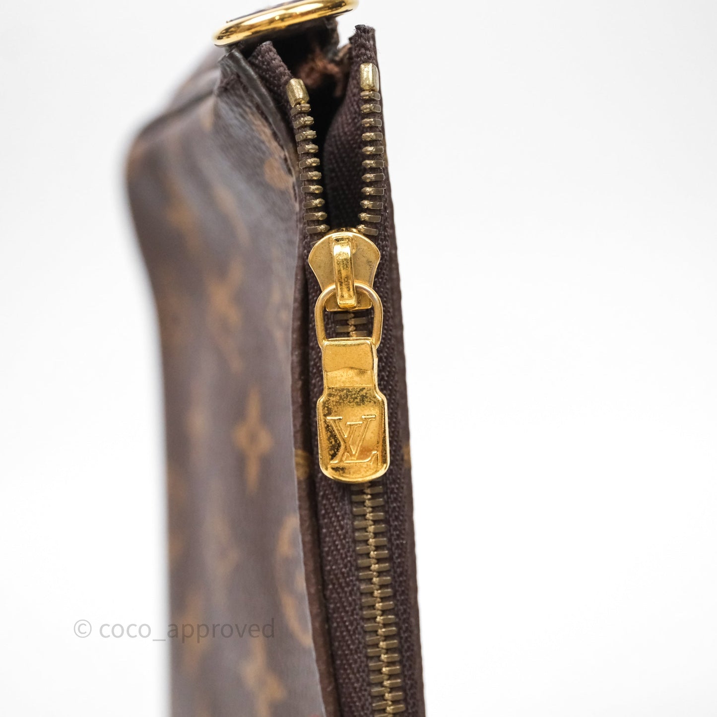 Louis Vuitton Multi Pochette Accessories Khaki Monogram Canvas