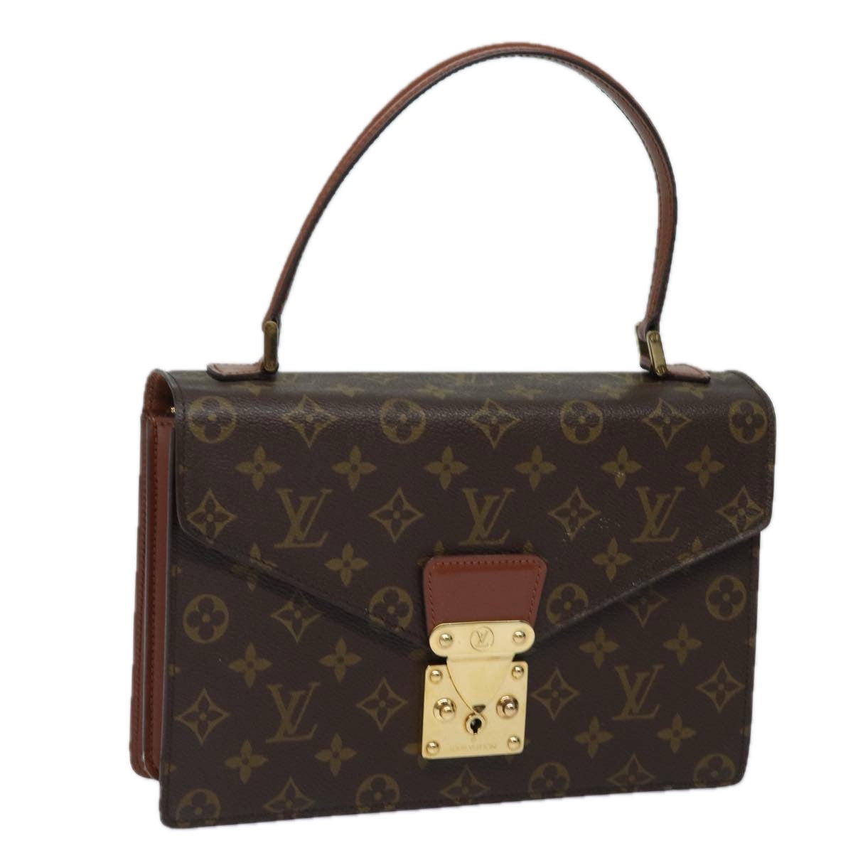 LOUIS VUITTON Monogram Concorde Hand Bag M51190 LV 79126