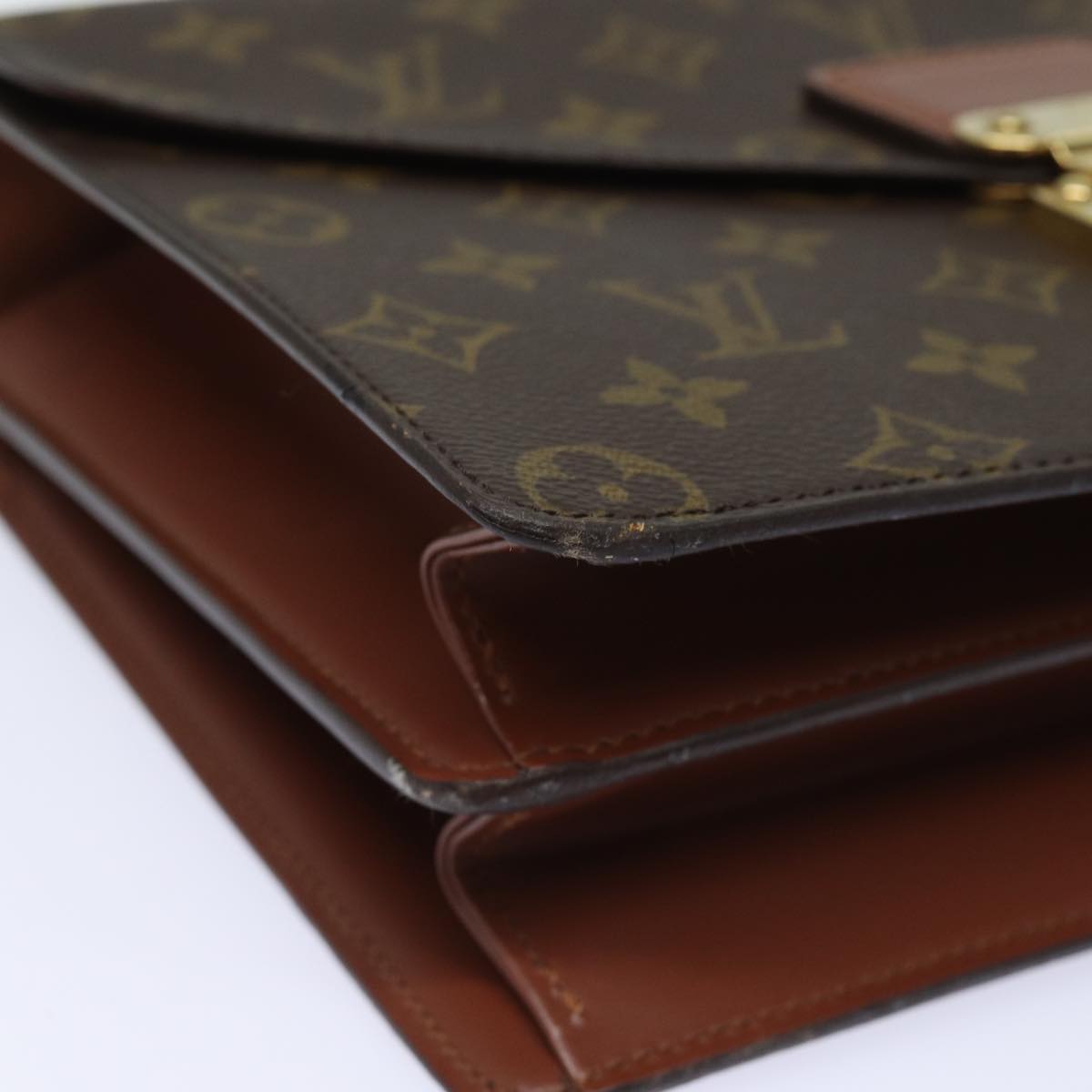 LOUIS VUITTON Monogram Concorde Hand Bag M51190 LV 79126