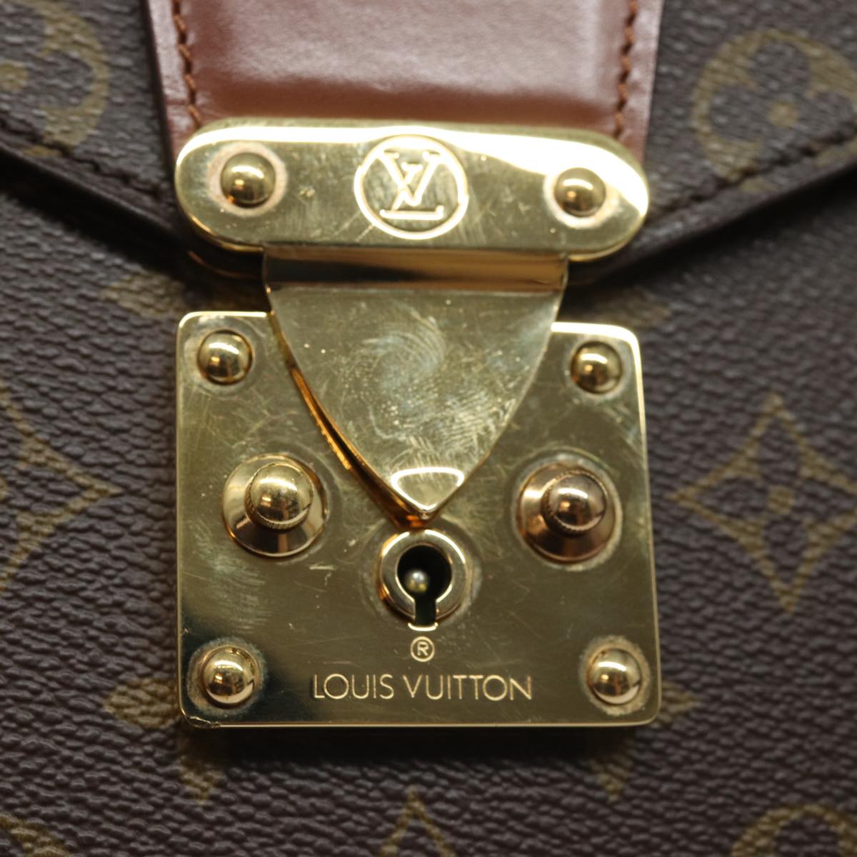 LOUIS VUITTON Monogram Concorde Hand Bag M51190 LV 79126