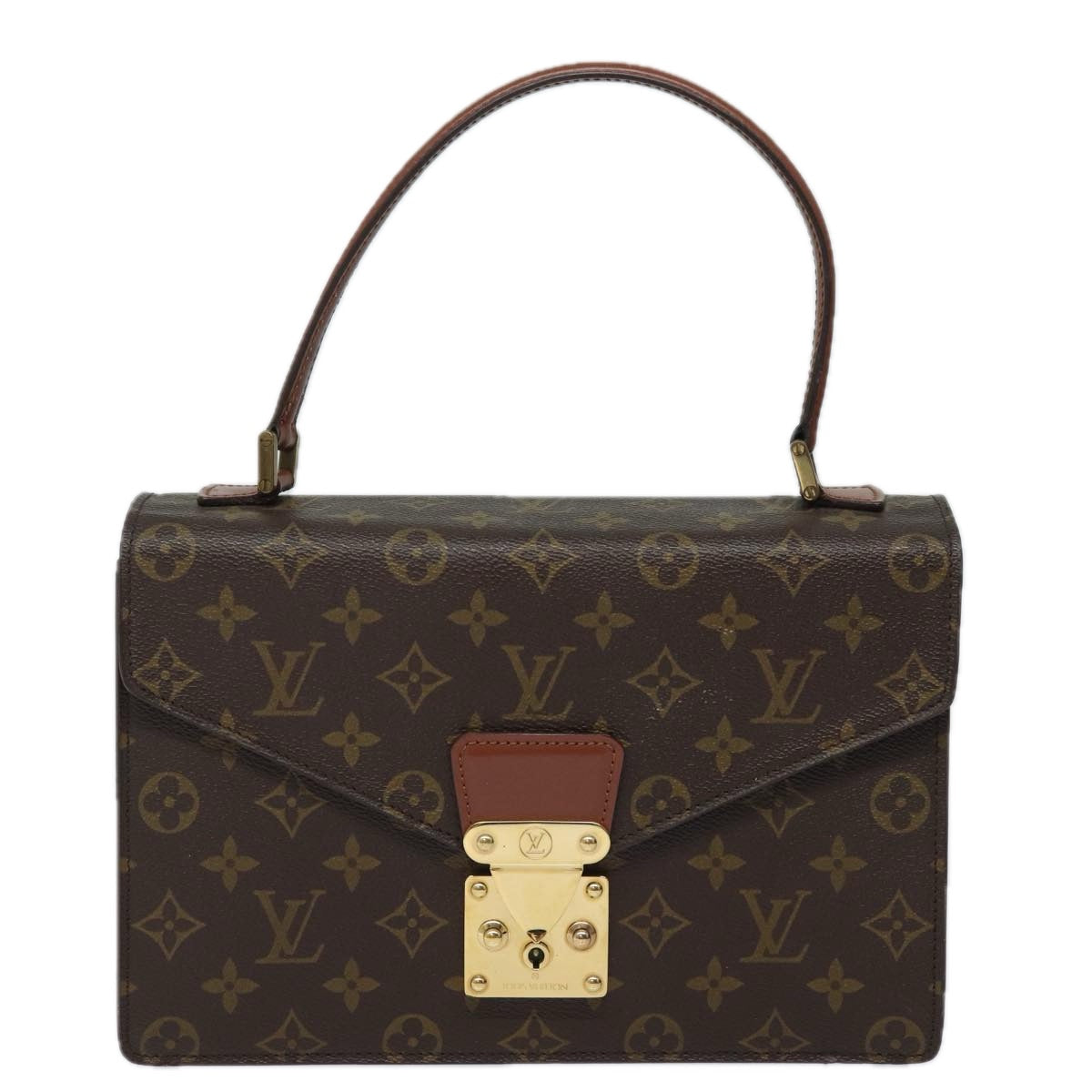 LOUIS VUITTON Monogram Concorde Hand Bag M51190 LV 79126
