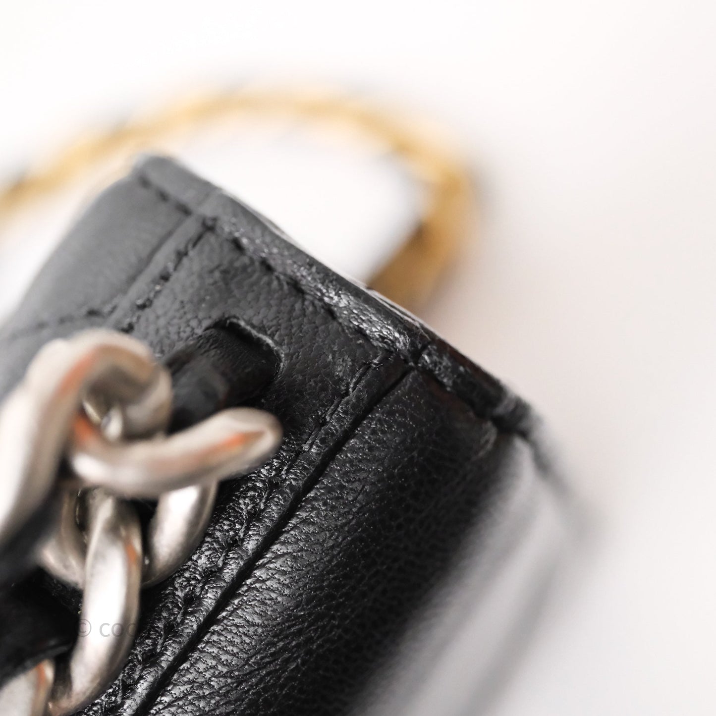 Chanel 19 Wallet on Chain WOC Black Mixed Hardware