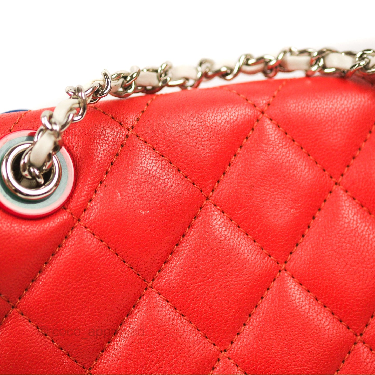 Chanel Quilted Small Cuba Urban Spirit Backpack Orange Lambskin