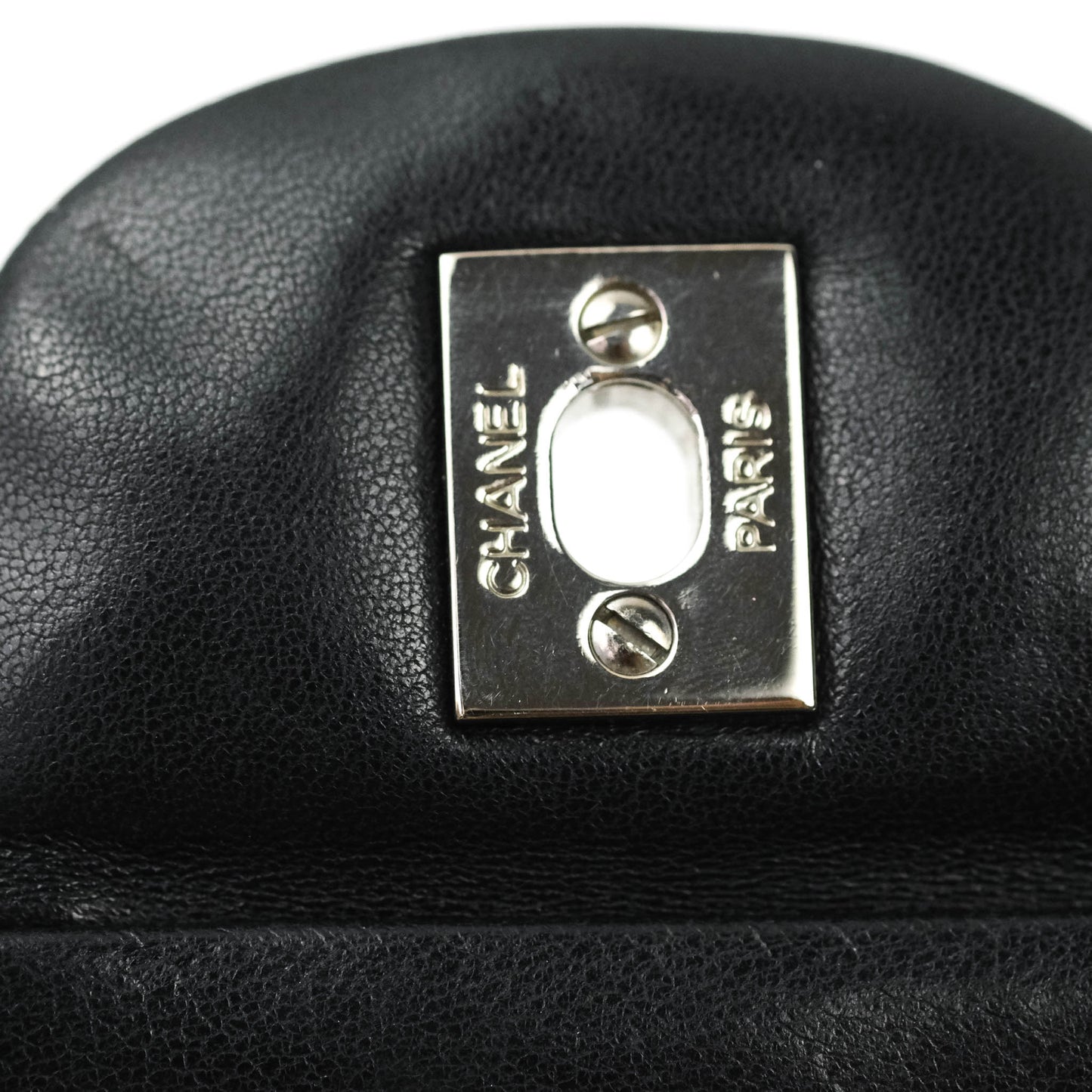 Chanel Jumbo Single Flap Black Lambskin Silver Hardware⁣⁣