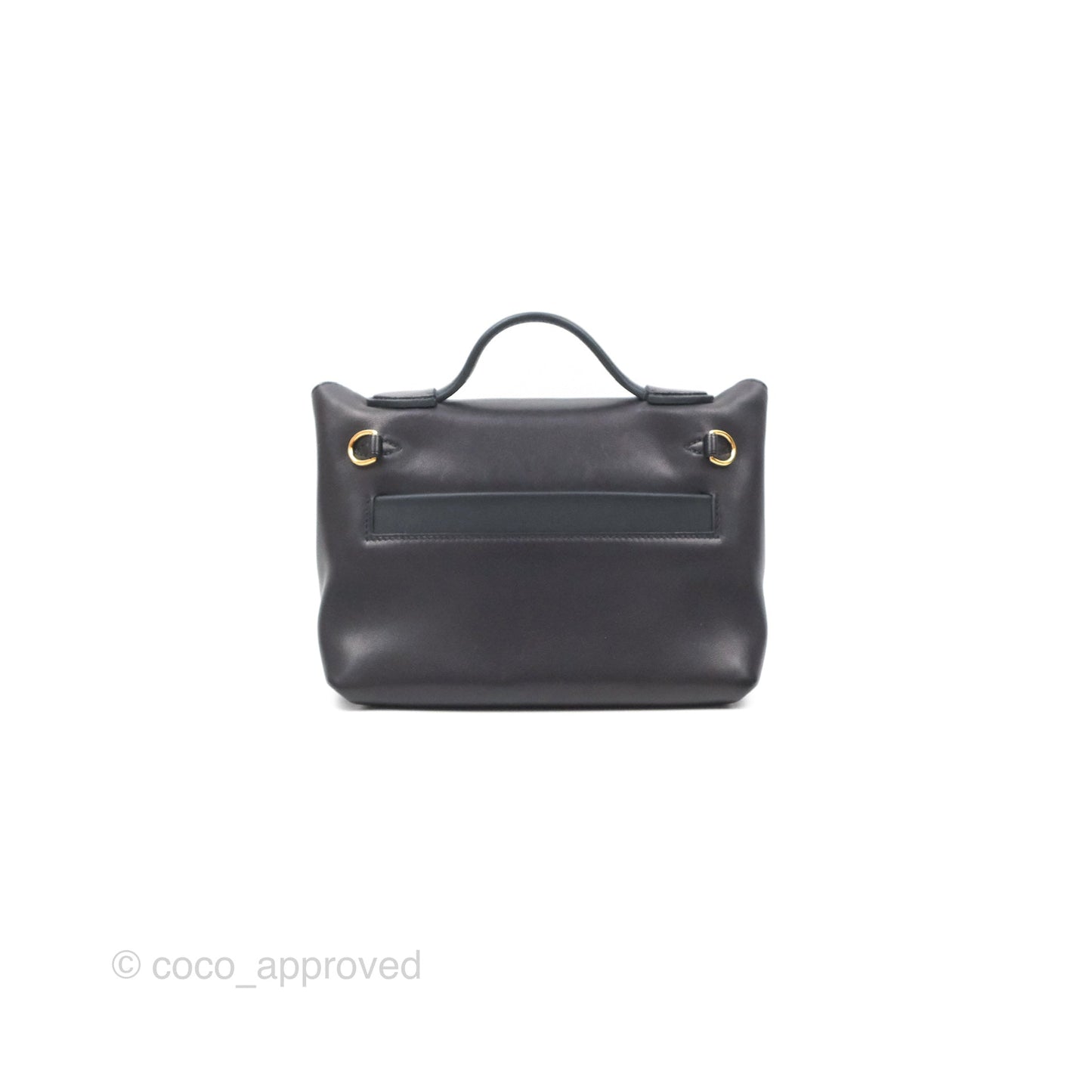 Hermès 24/24 21 Mini Black Swift Gold Hardware