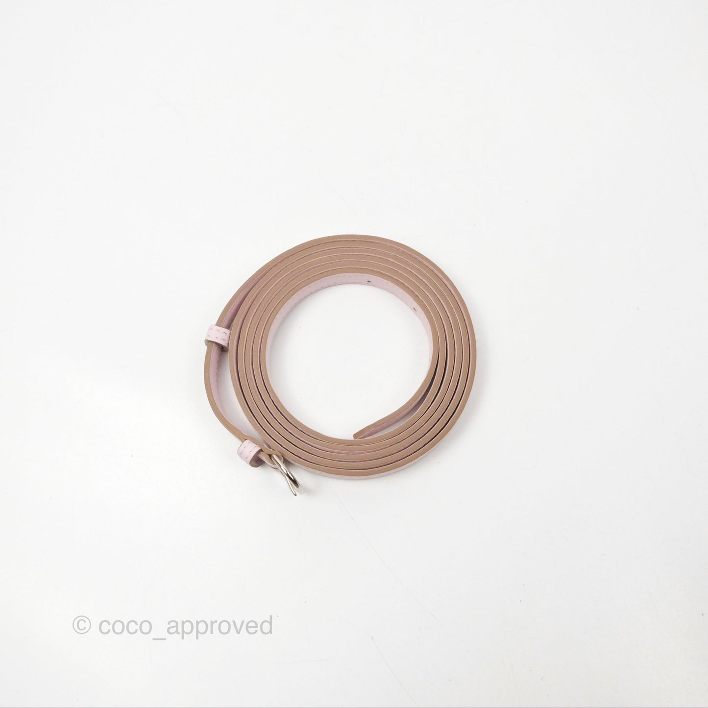 Hermès 24/24 21 Mini Mauve Pale Evercolor/Swift Palladium Hardware