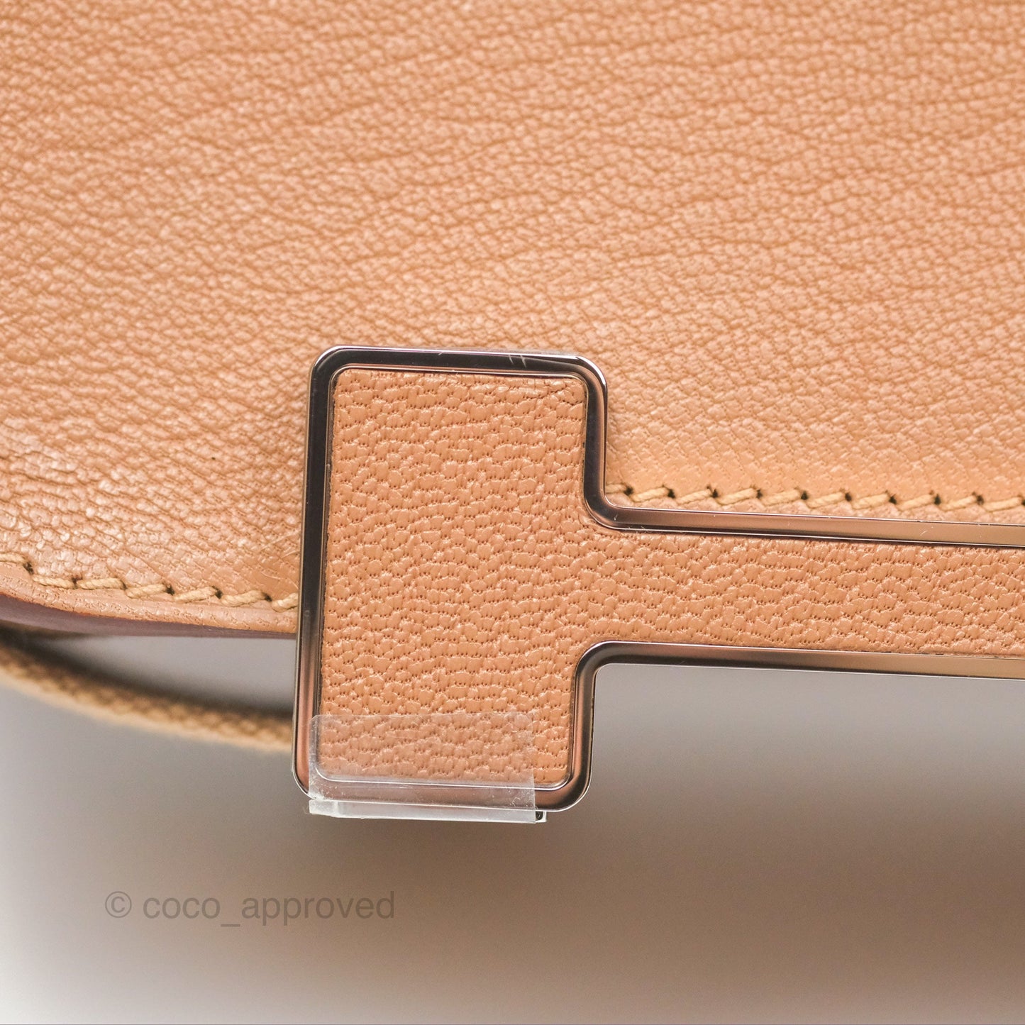 Hermès Geta Bag Chai 0M Quebracho 2J Palladium Hardware