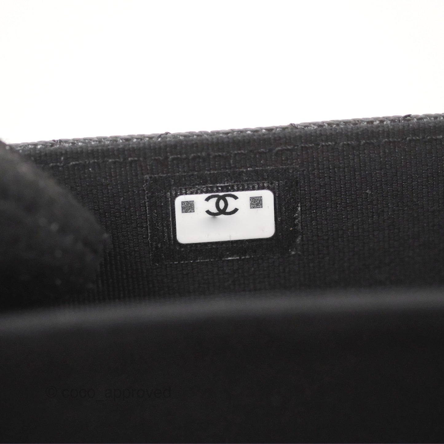 Chanel Mini Clutch with Ribbon Bow Chain Black Caviar Gold Hardware 23S