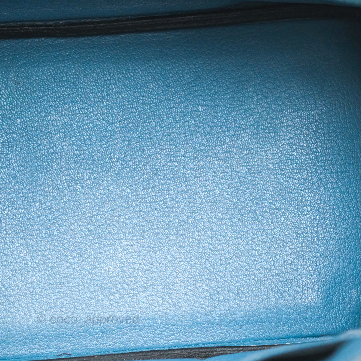 Hermès Birkin 30 Blue Jean Togo Palladium Hardware