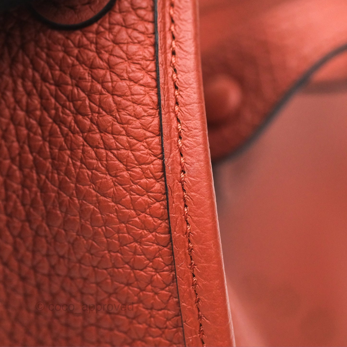 Hermès Mini Evelyne 16 Cuivre Clemence Gold Hardware