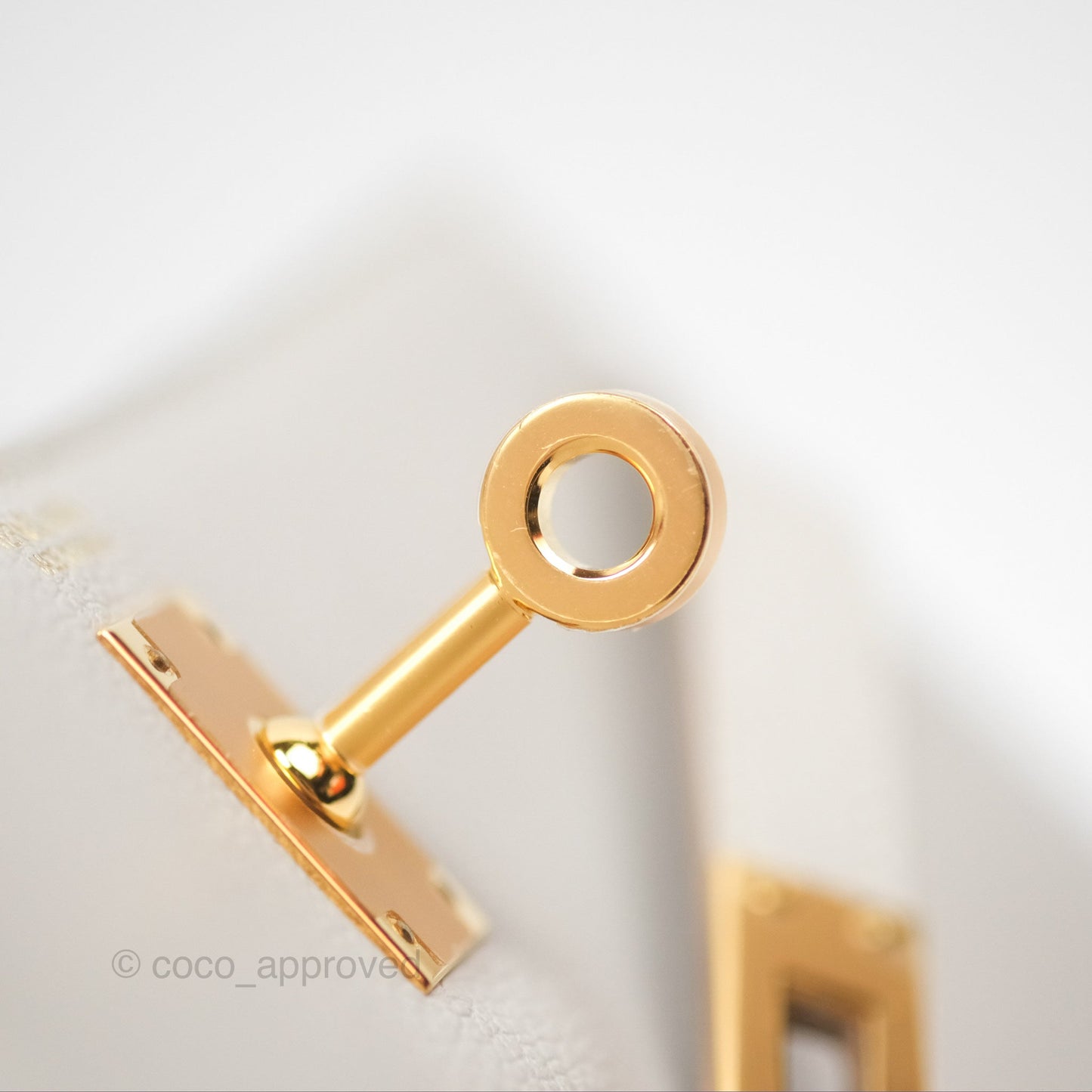 Hermès Kelly Danse II Bag Gris Perle 80 Evercolor Gold Hardware