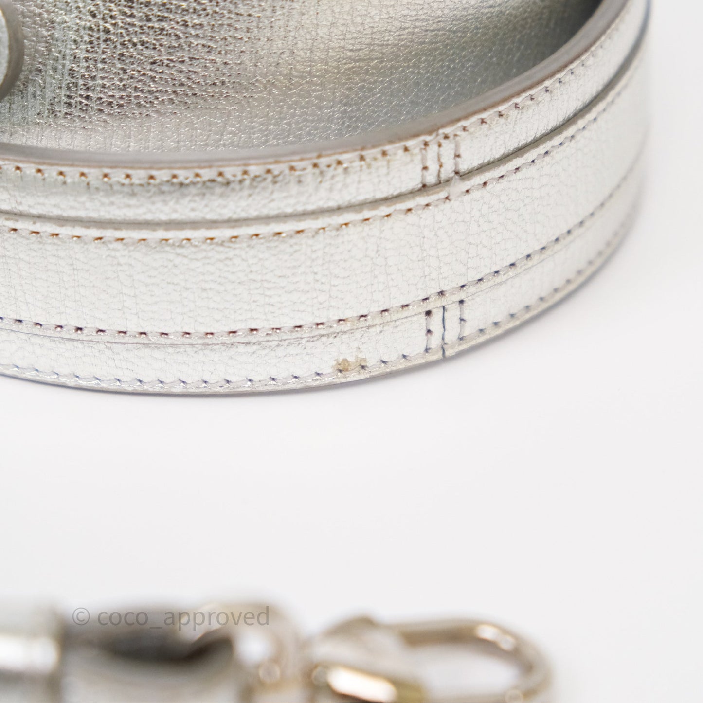 Dior My ABCDior Lady Dior Metallic Silver Cannage