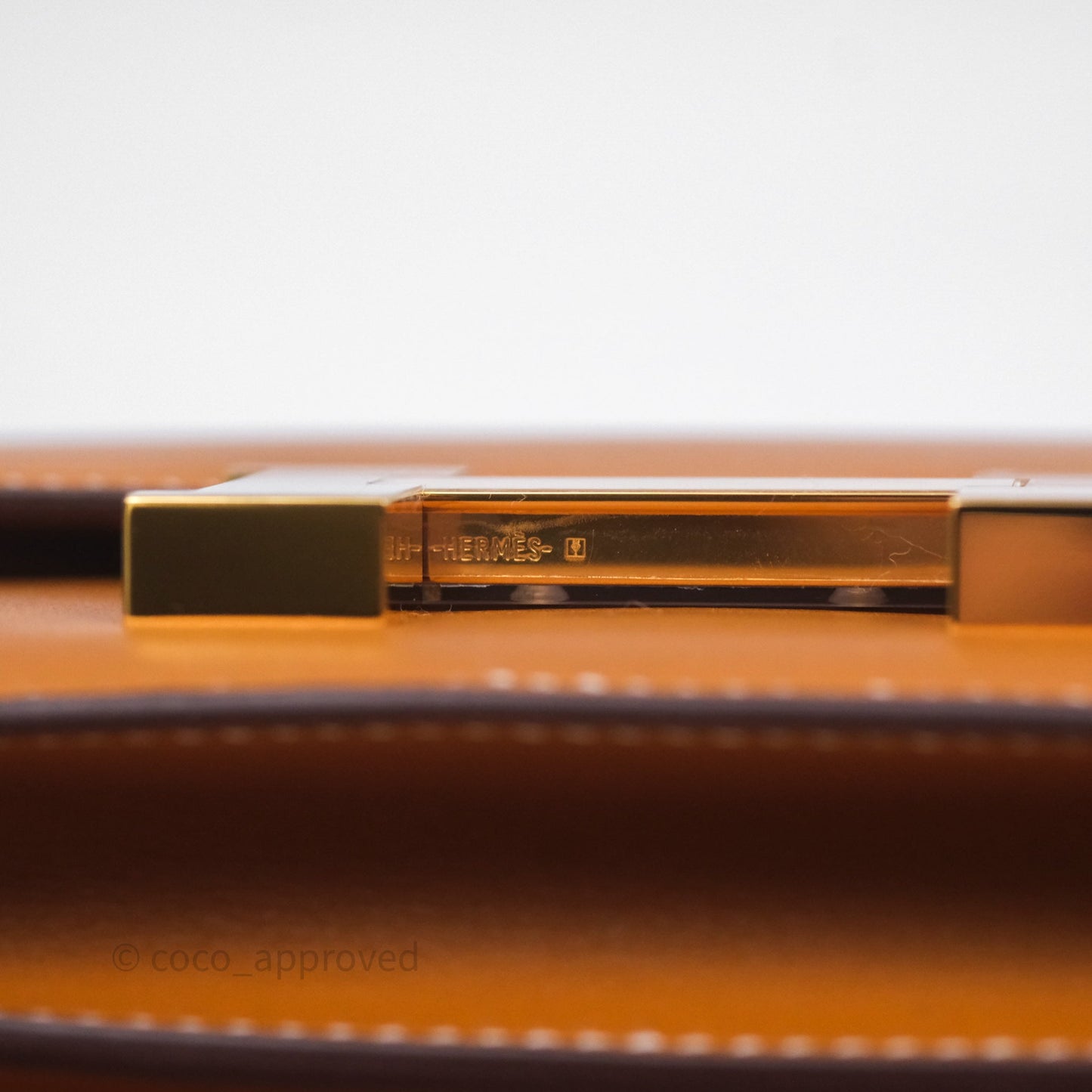 Hermès Constance Mini 18cm Naturel-Sablé 21 Butler Gold Hardware