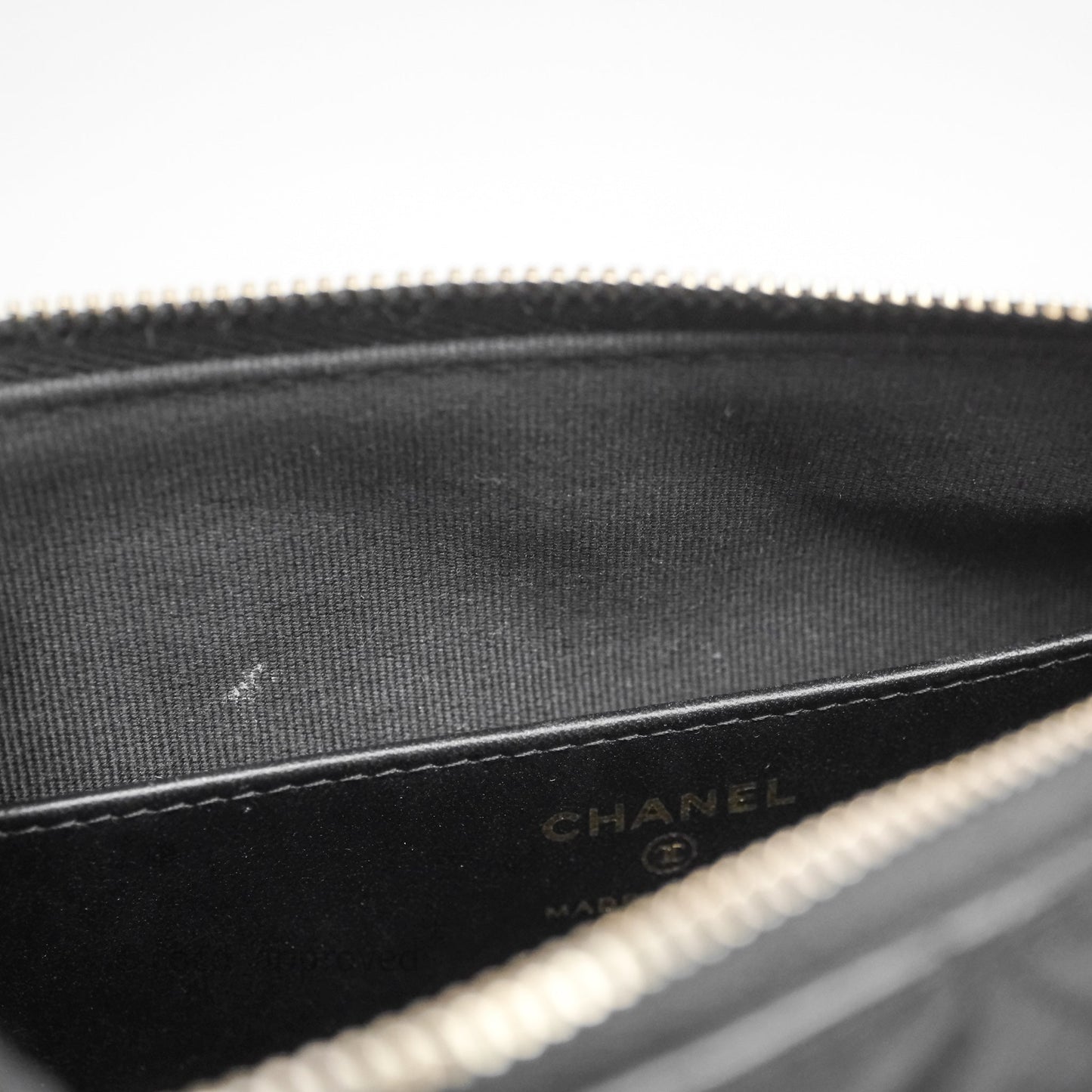 Chanel Camera Bag Black Lambskin Gold Hardware 25C