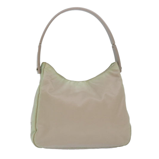 Luxury PradaShoulder Bag Nylon Beige 79553