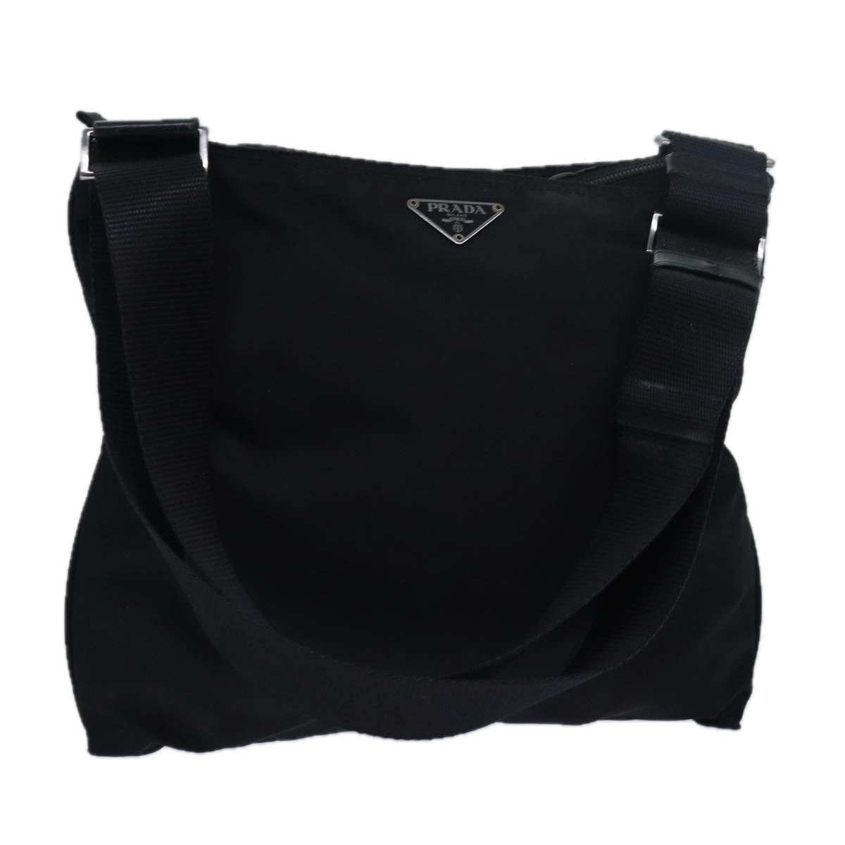 Luxury PradaShoulder Bag Nylon Black 79556