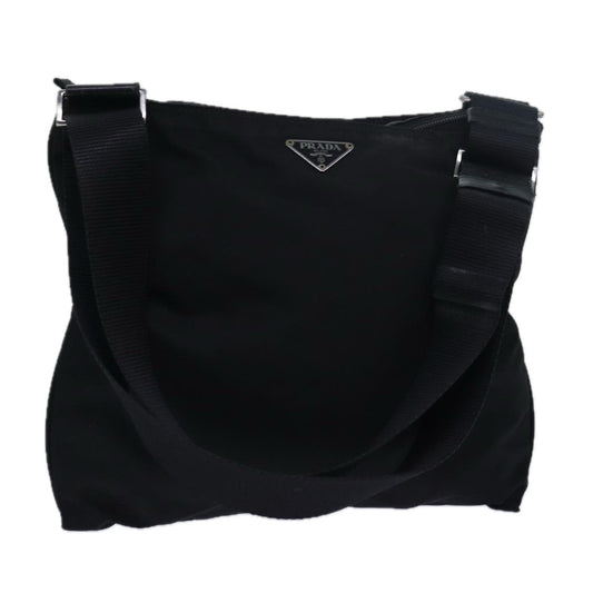 Luxury PradaShoulder Bag Nylon Black 79556