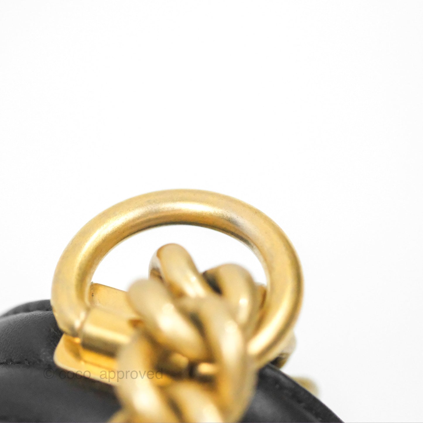 Chanel Small Boy Black Calfskin Gold Hardware