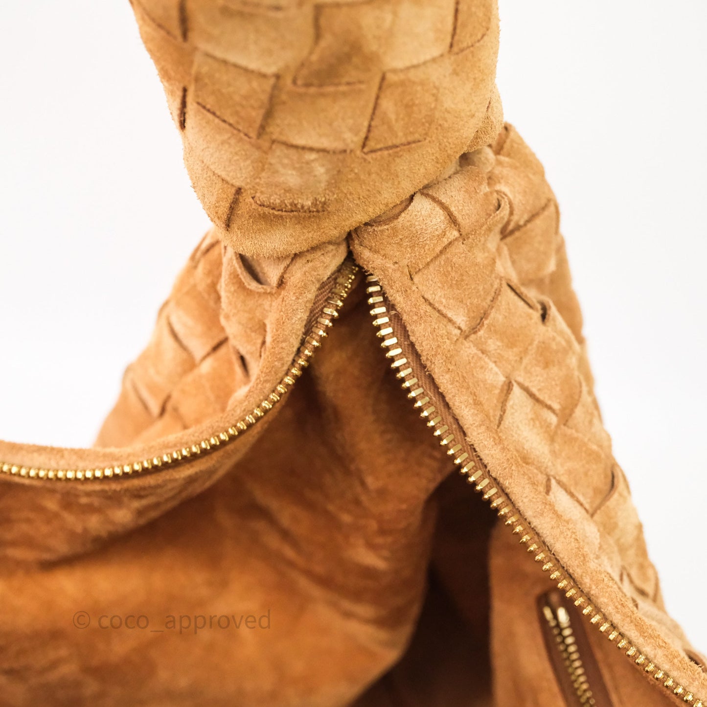 Bottega Veneta Classic Jodie Brown Suede Intrecciato