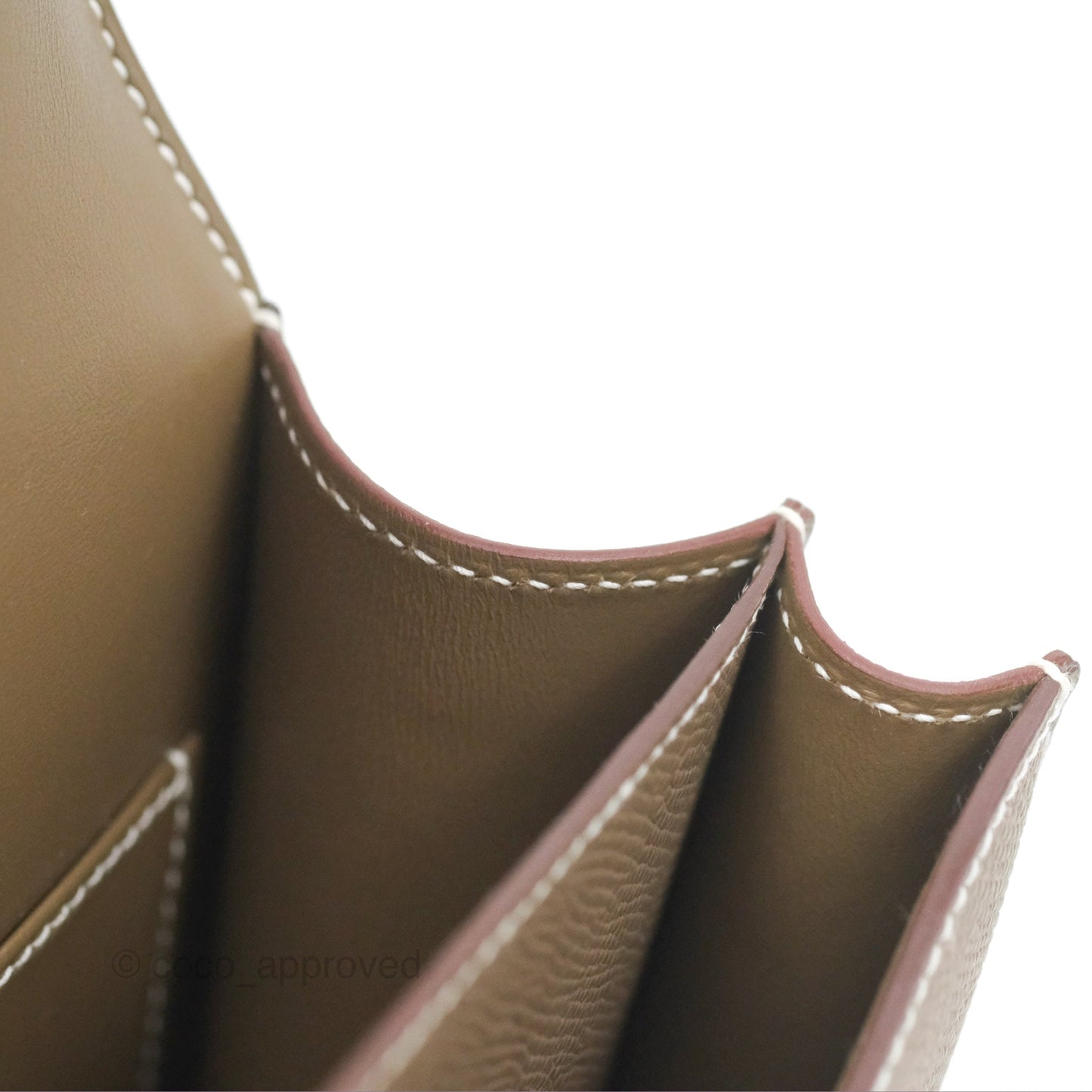 Hermès Constance Mini 18cm Mirror Etoupe Epsom Rose Gold Hardware