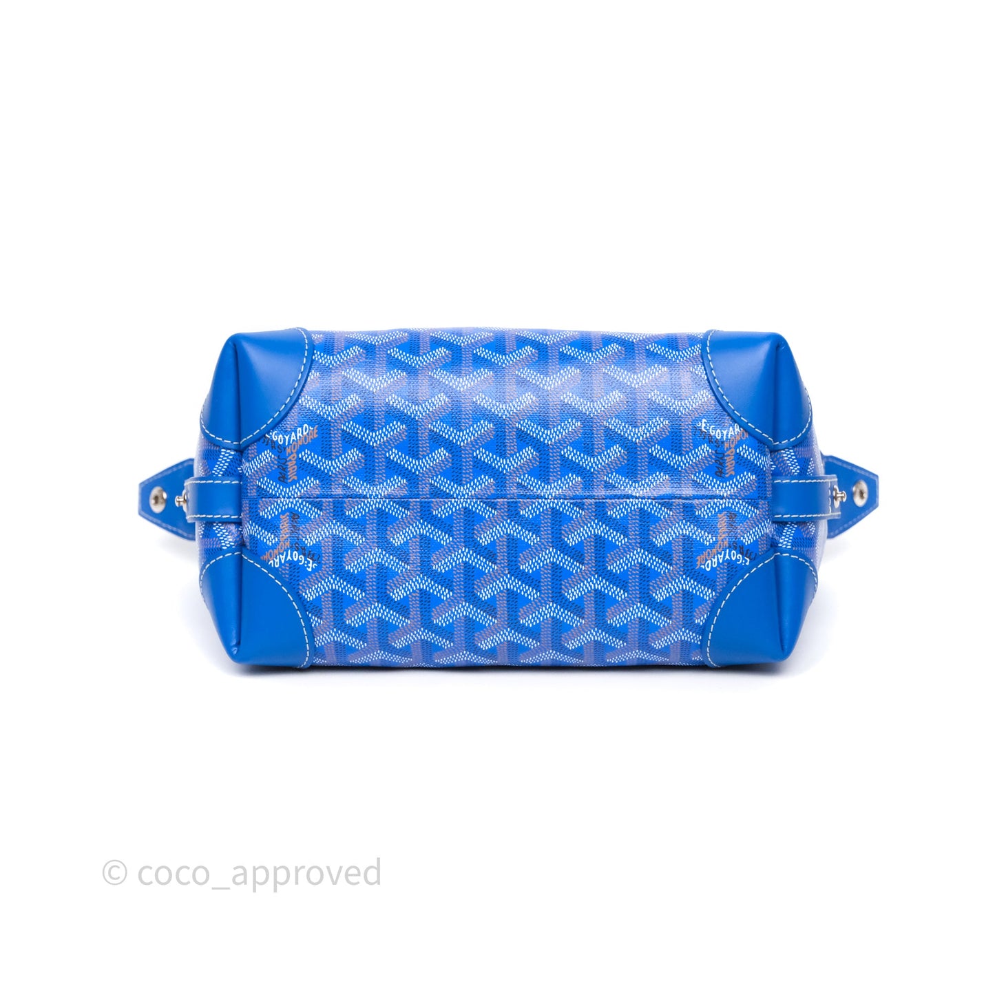 Goyard Bowling 25 Toiletry Bag Sky Blue