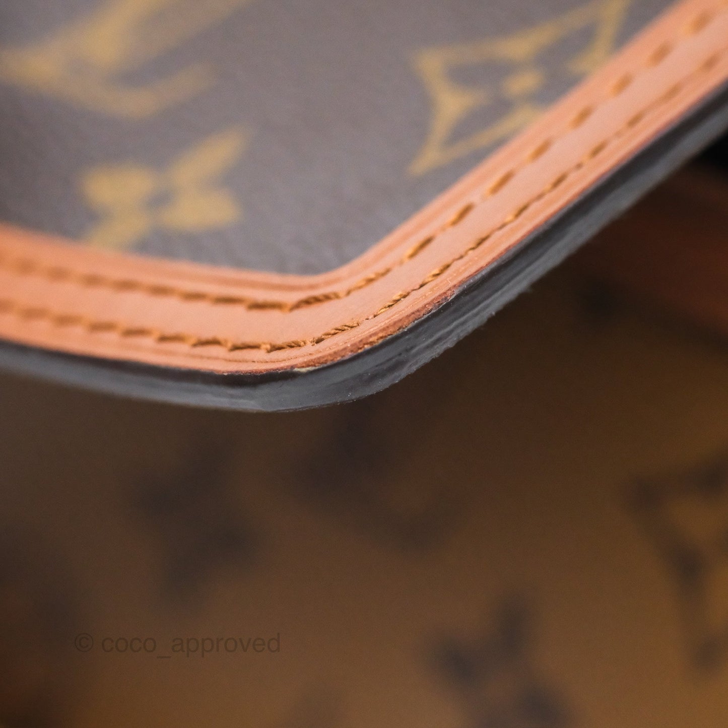 Louis Vuitton Mini Dauphine Monogram Tan Calfskin