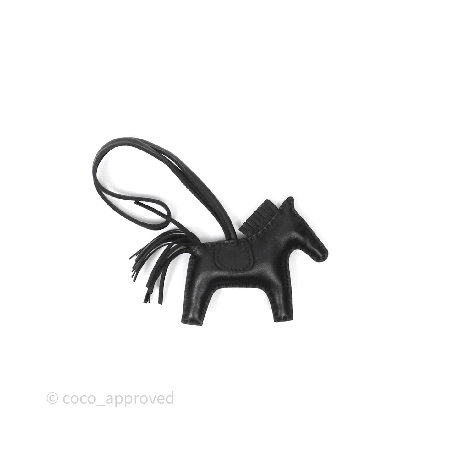 Hermès Rodeo Bag Charm So Black PM