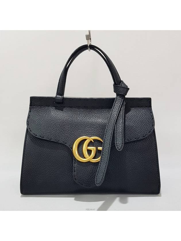 Luxury Gucci Trending 2025 GG Marmont mini top handle bag 442622