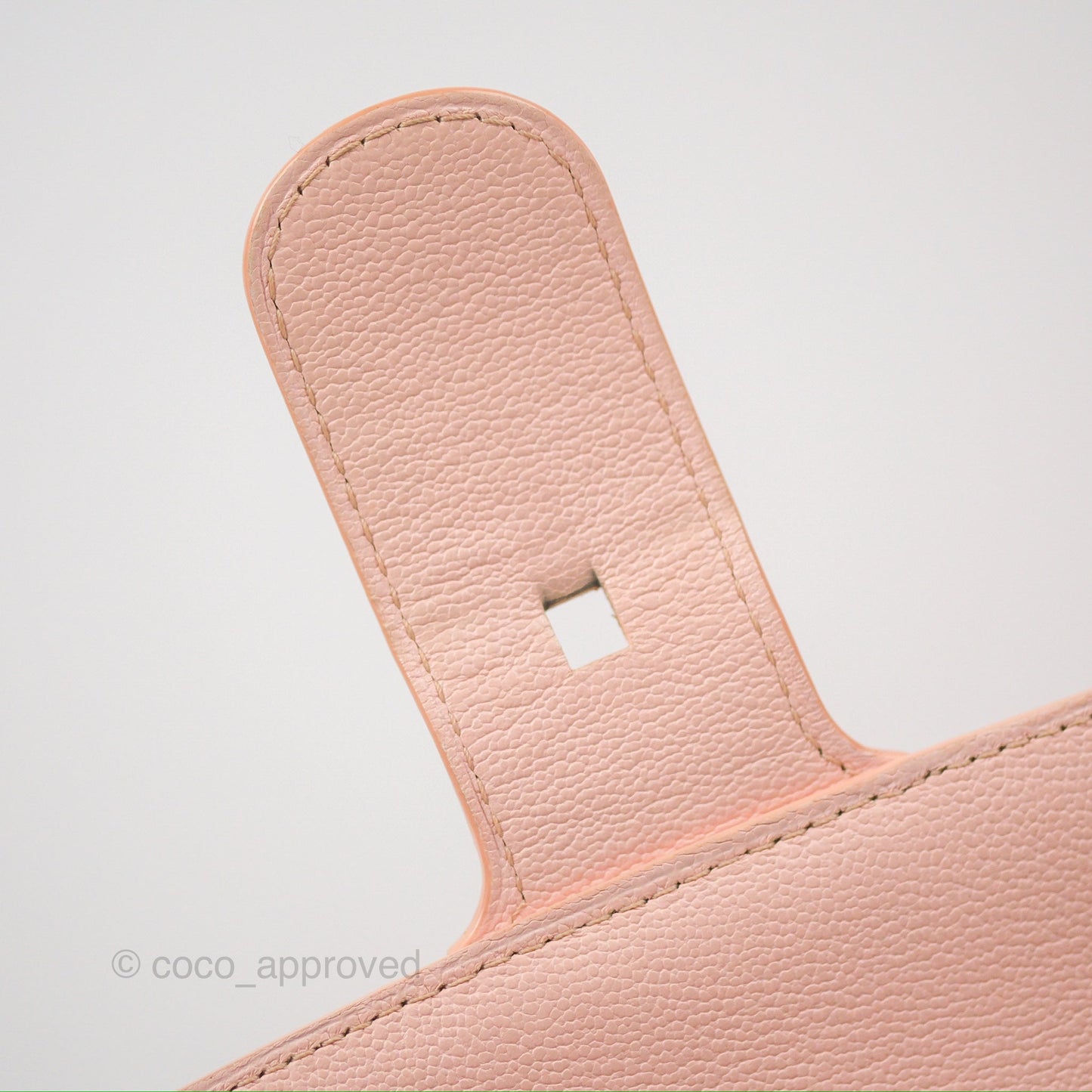 Delvaux Brillant East West Top Handle Bag Nude Pink Rose Gold Hardware