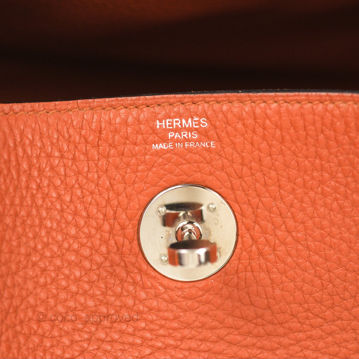 Hermès Lindy 26 Cuivre Clemence Palladium Hardware