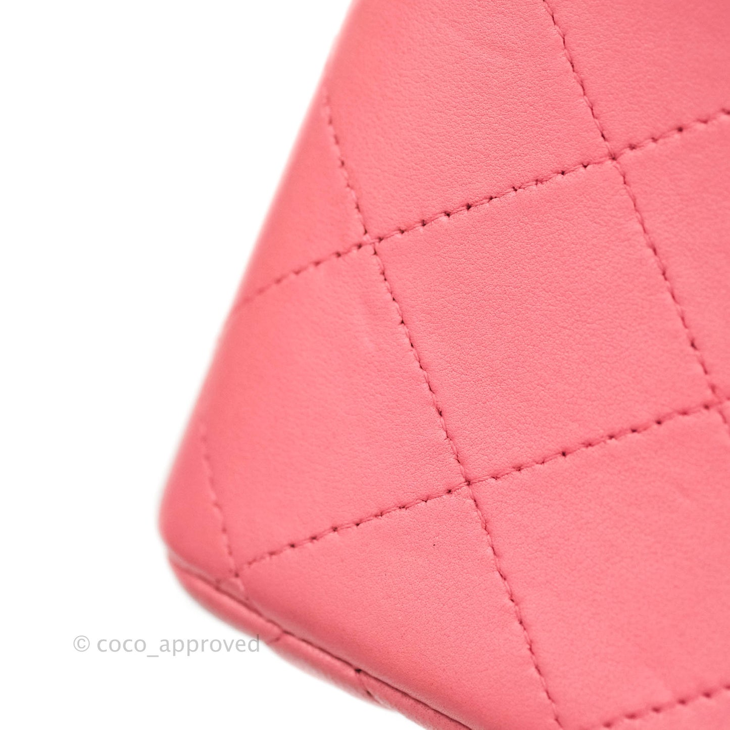 Chanel Jumbo Double Flap Pink Lambskin Silver Hardware⁣⁣