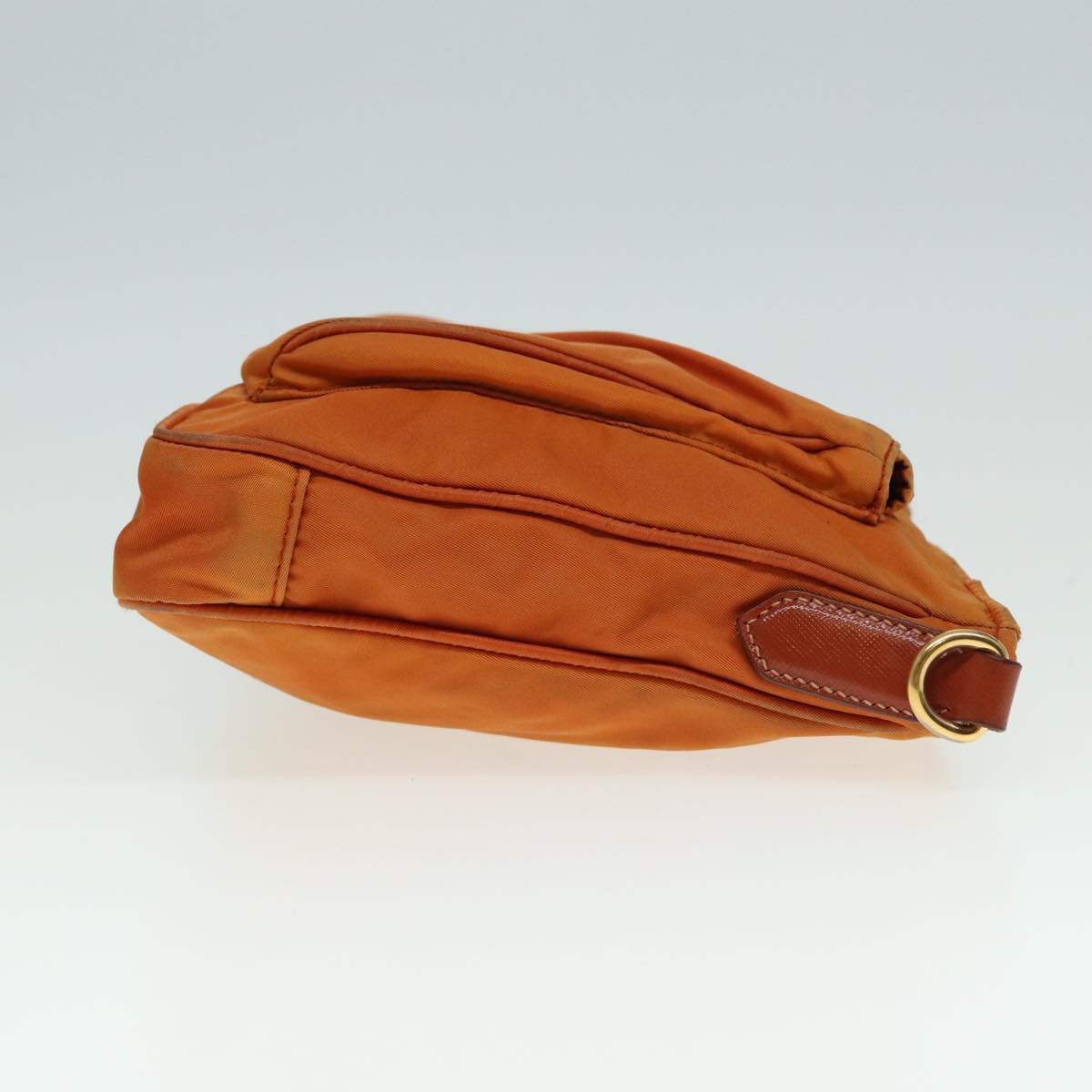 Luxury PradaShoulder Bag Nylon Orange 79767