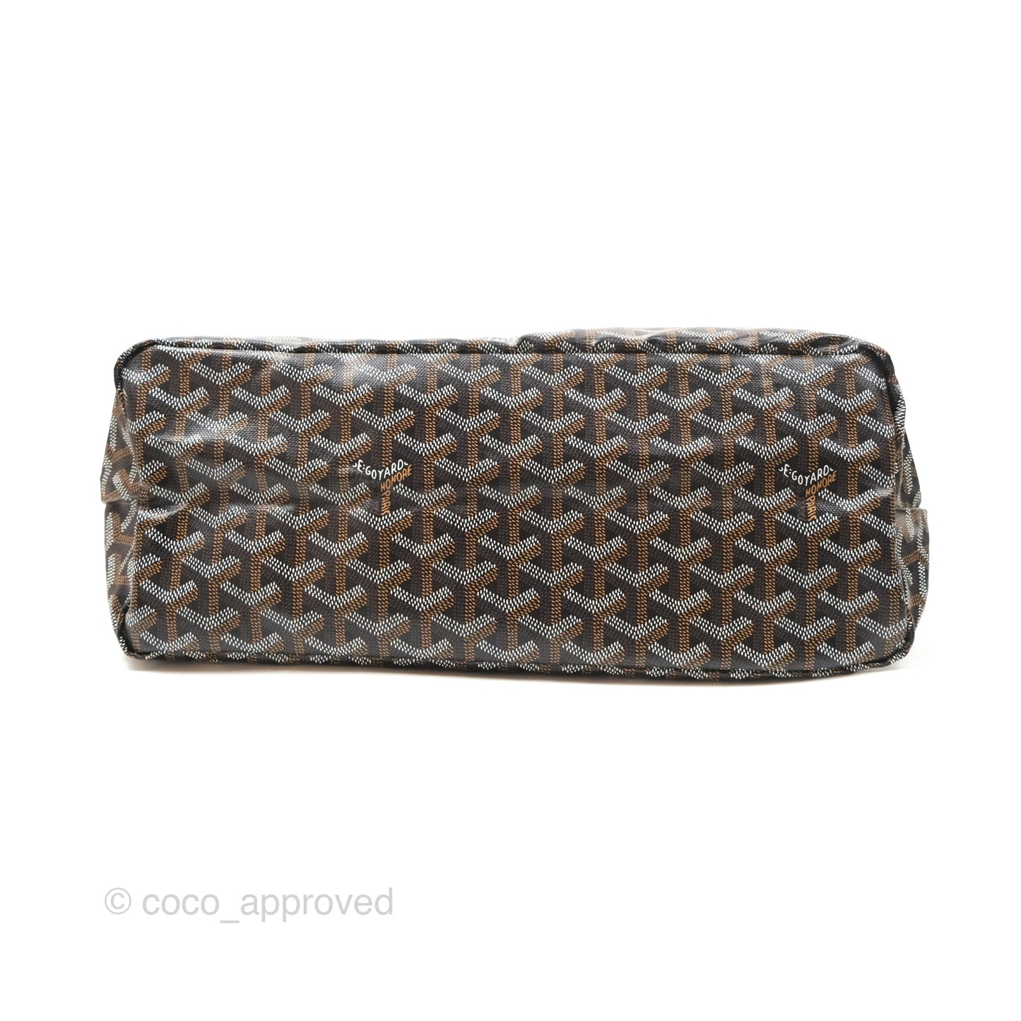 Goyard Bohème Hobo Bag Black/Tan Goyardine Canvas