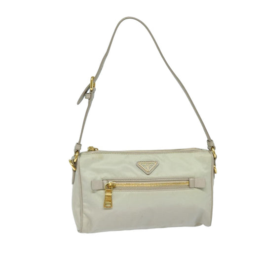 Luxury PradaShoulder Bag Nylon Gray 79819