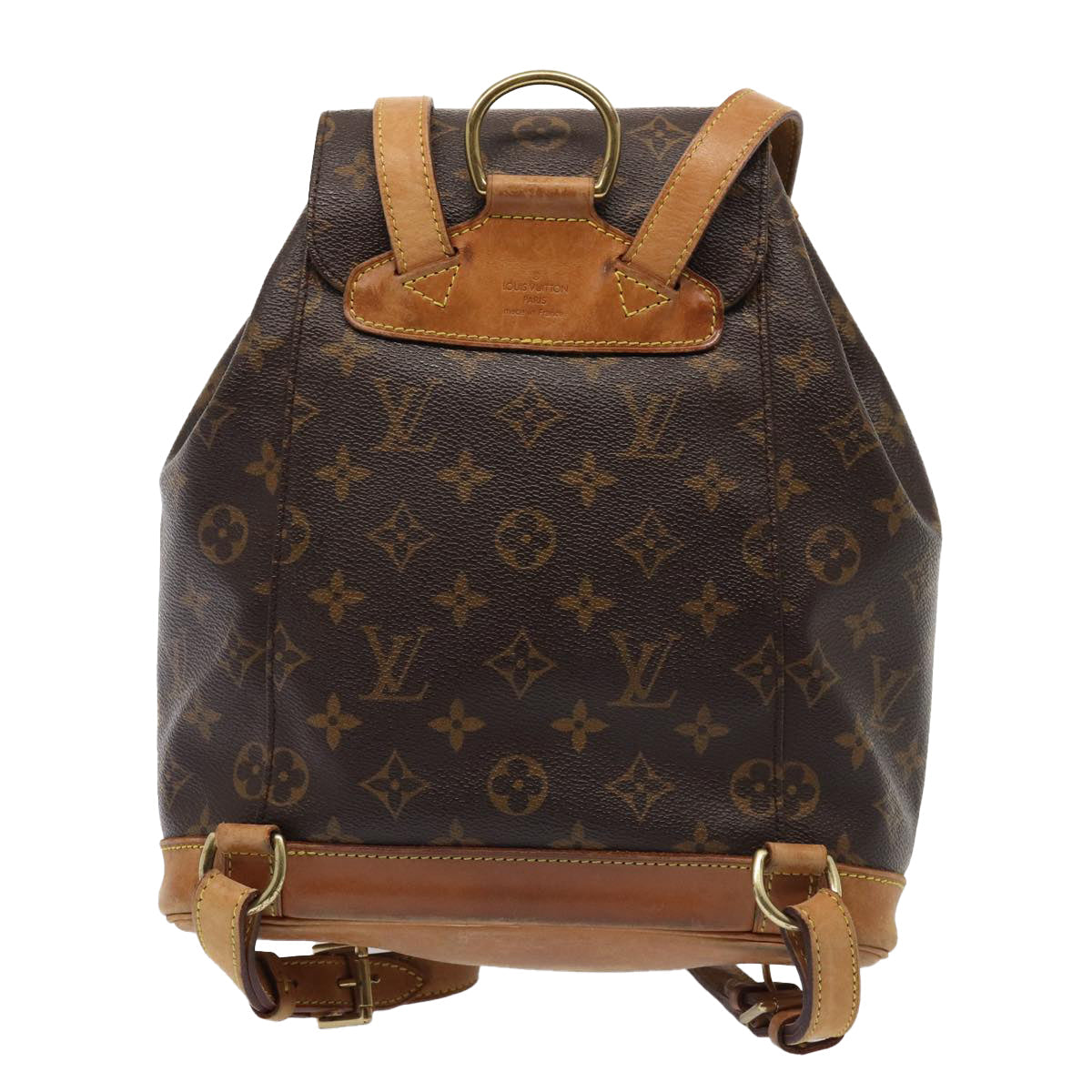 LOUIS VUITTON Monogram Montsouris MM Backpack M51136 LV 79871