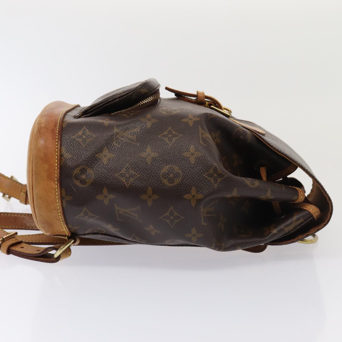 LOUIS VUITTON Monogram Montsouris MM Backpack M51136 LV 79871