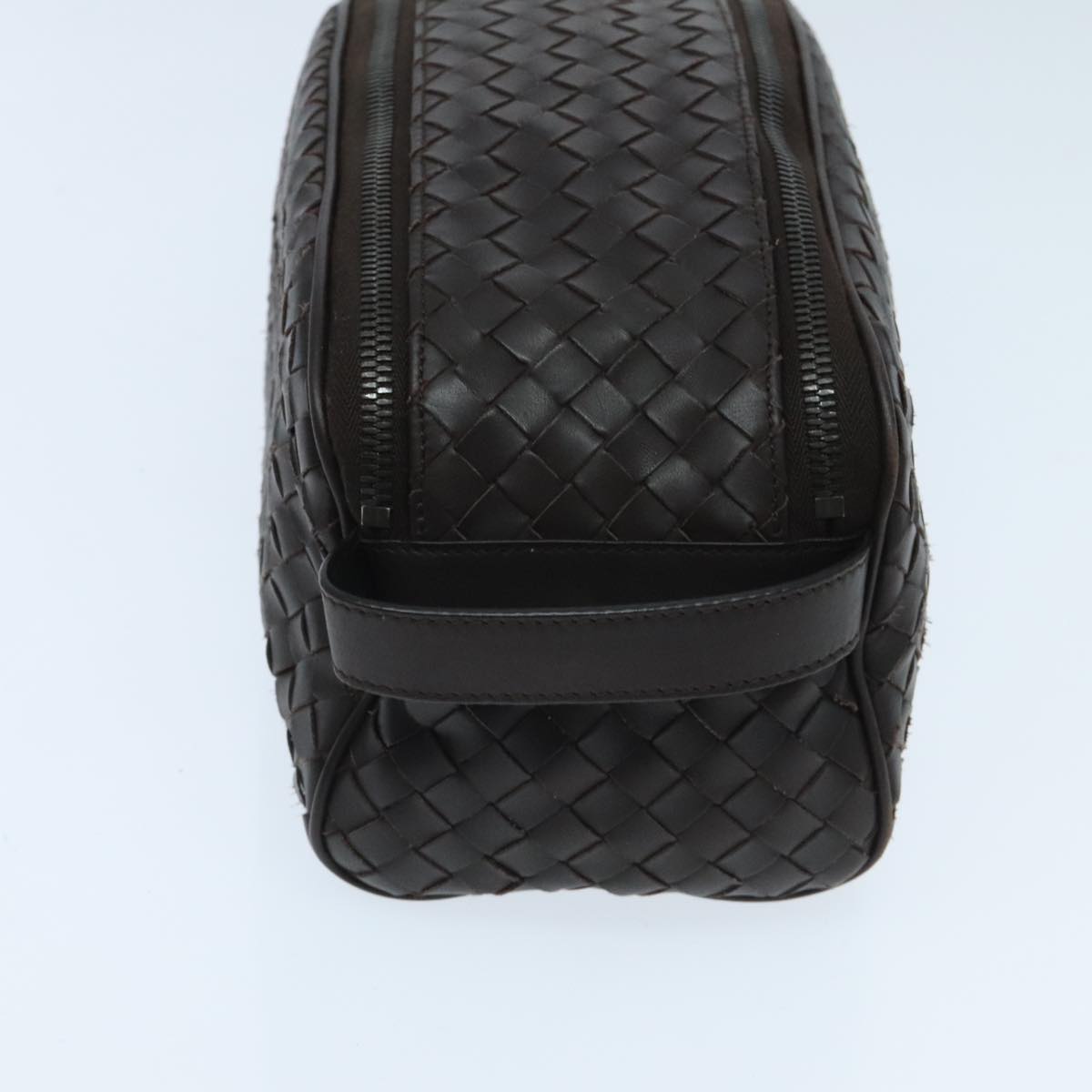 Luxury Bottega Veneta Intrecciato  Leather Clutch Bag ()