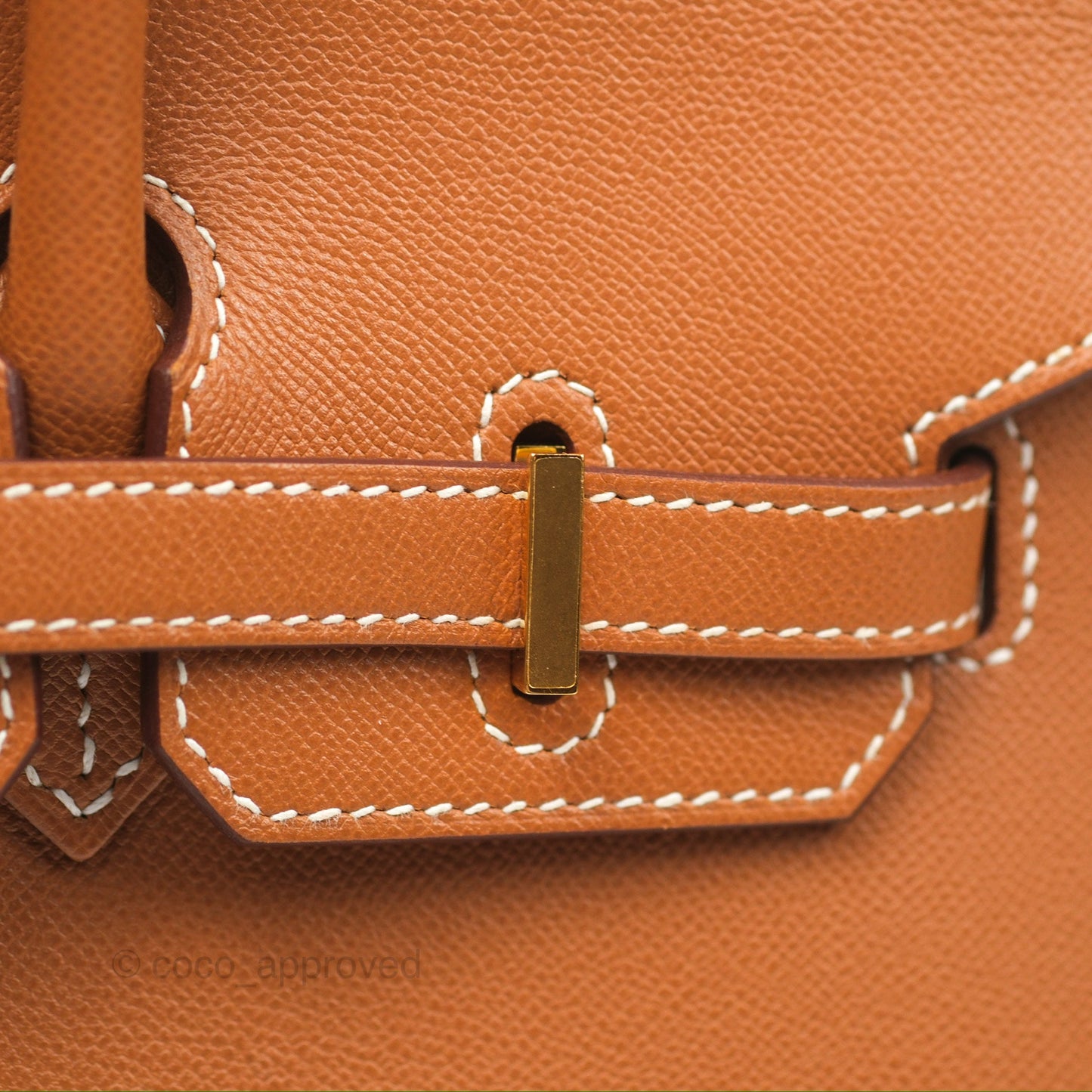 Hermes Birkin 25 Sellier Gold Madame Leather Gold Hardware