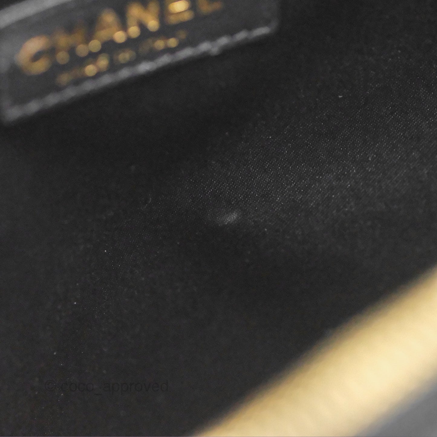 Chanel GST Black Caviar Gold Hardware