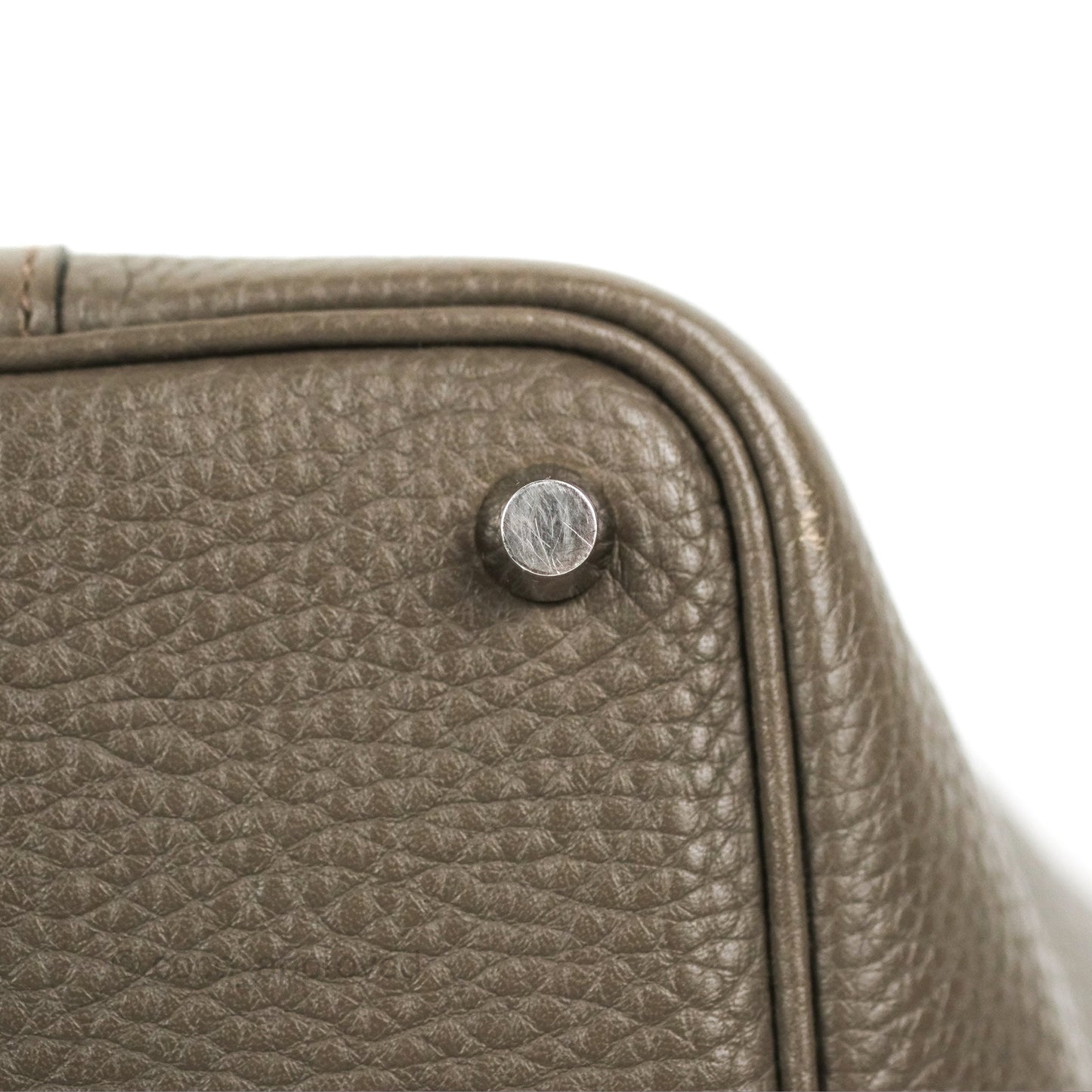 Hermès Picotin Lock 18 Etain Taurillon Clemence Palladium Hardware