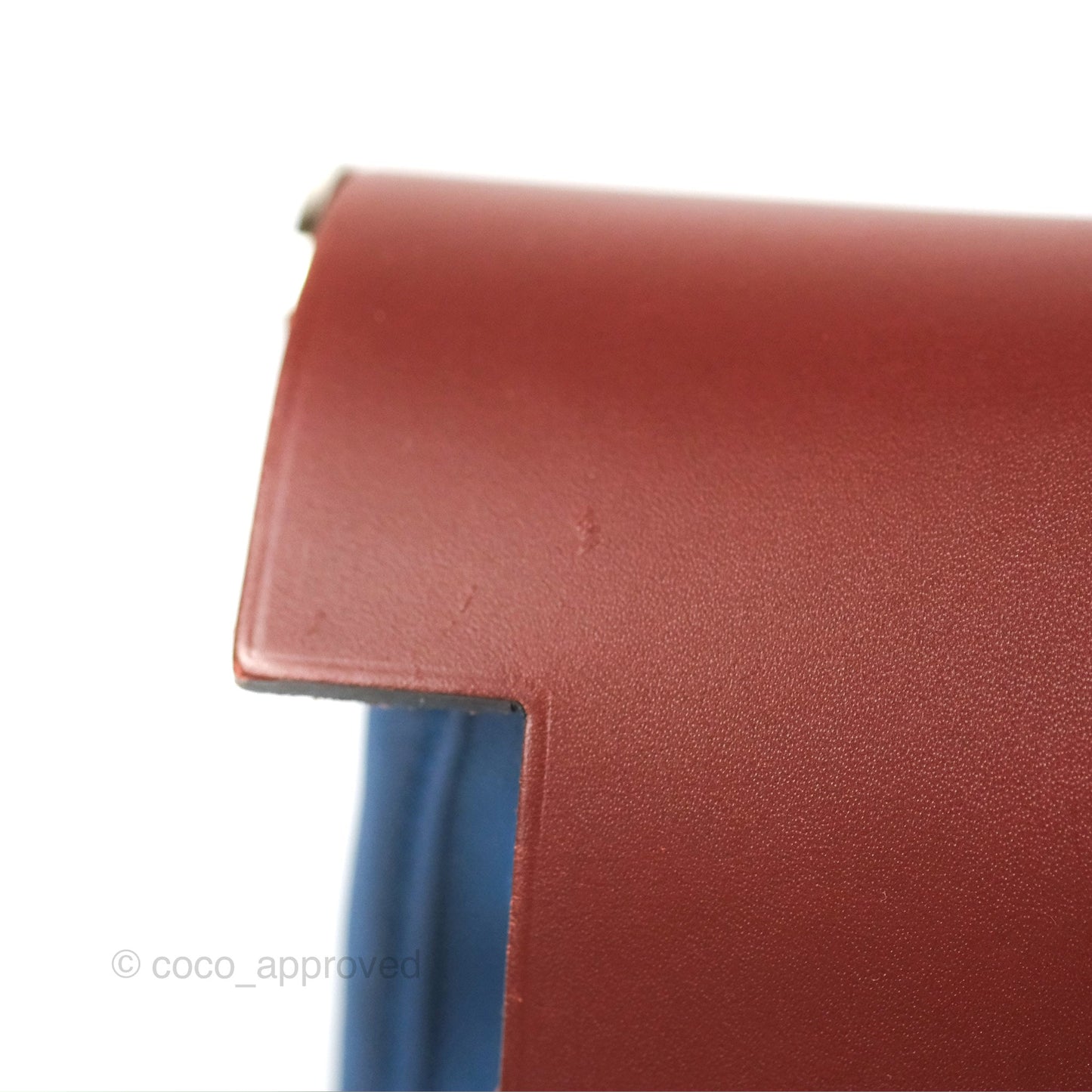 Hermès Herbag Zip 31 Rouge H/Bleu Agate Canvas Palladium Hardware