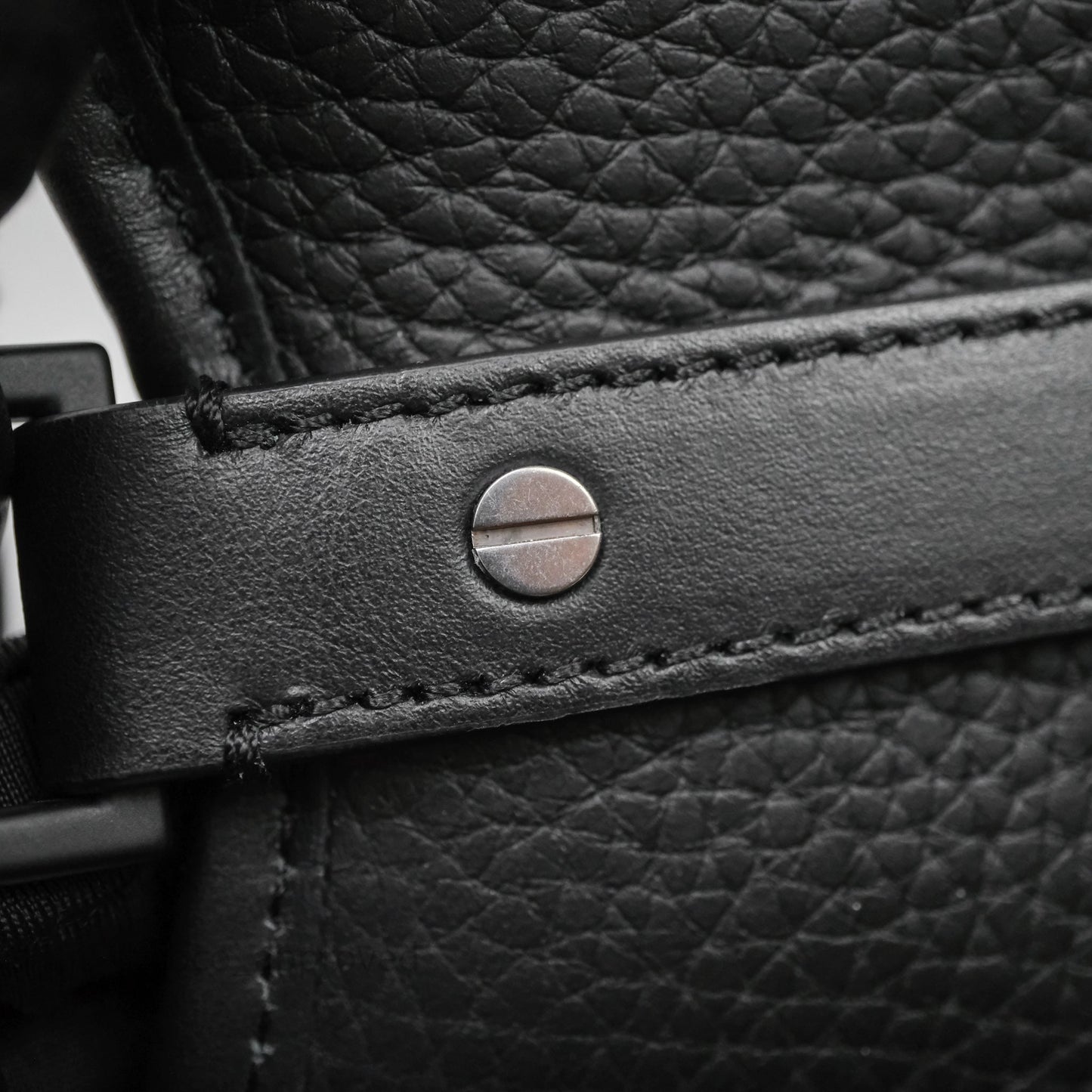 Dior Men's Mini Gallop Bag Black Grained Calfskin