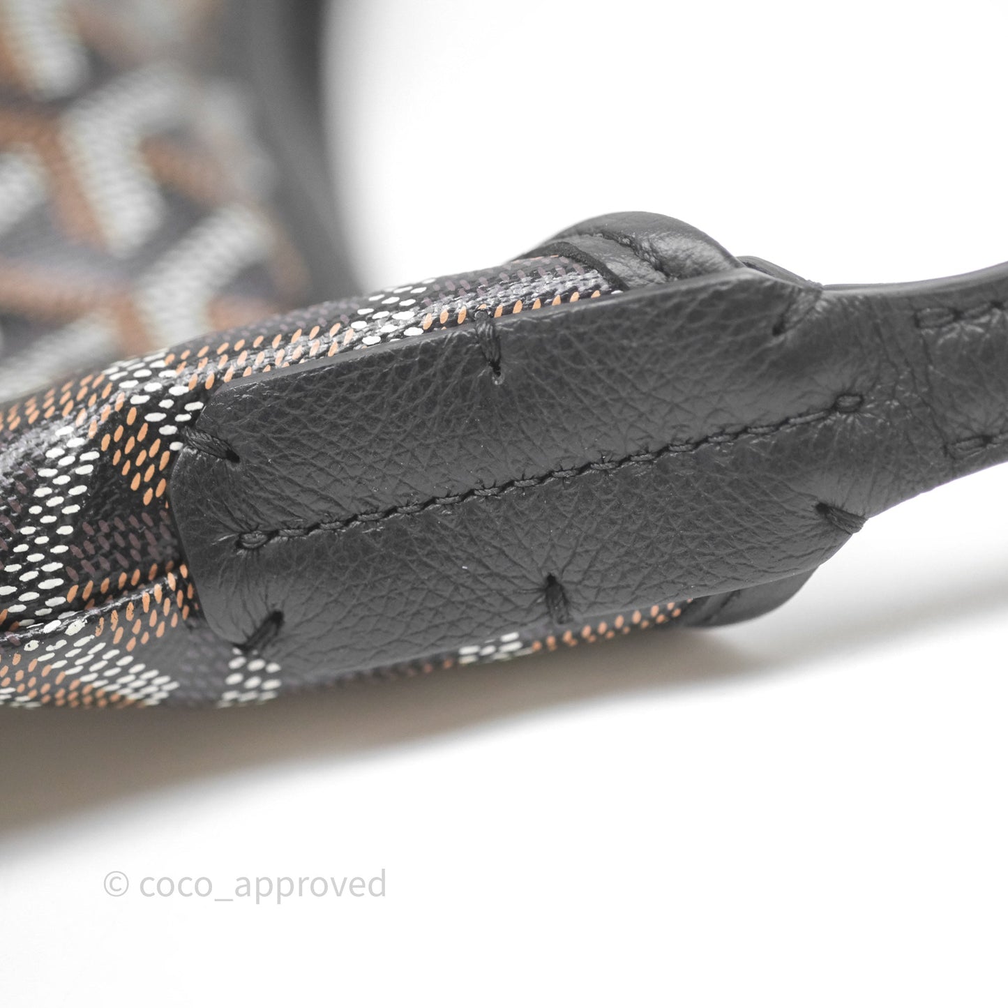 Goyard Bohème Hobo Bag Black Goyardine Canvas
