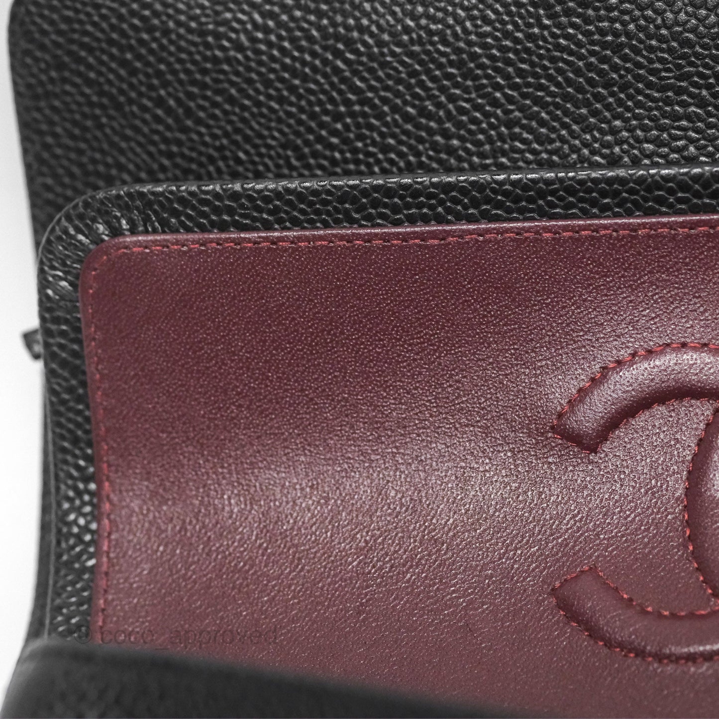 Chanel Small Classic Flap Quilted Black Caviar Gold Hardware