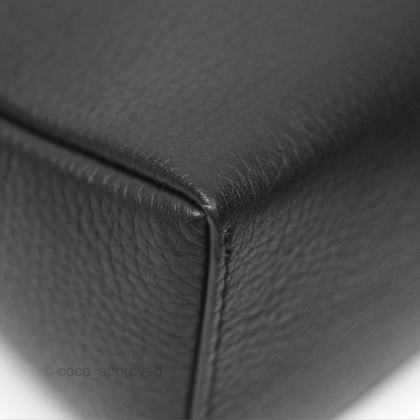 Loro Piana Extra Pocket L19 Black Grained Calfskin