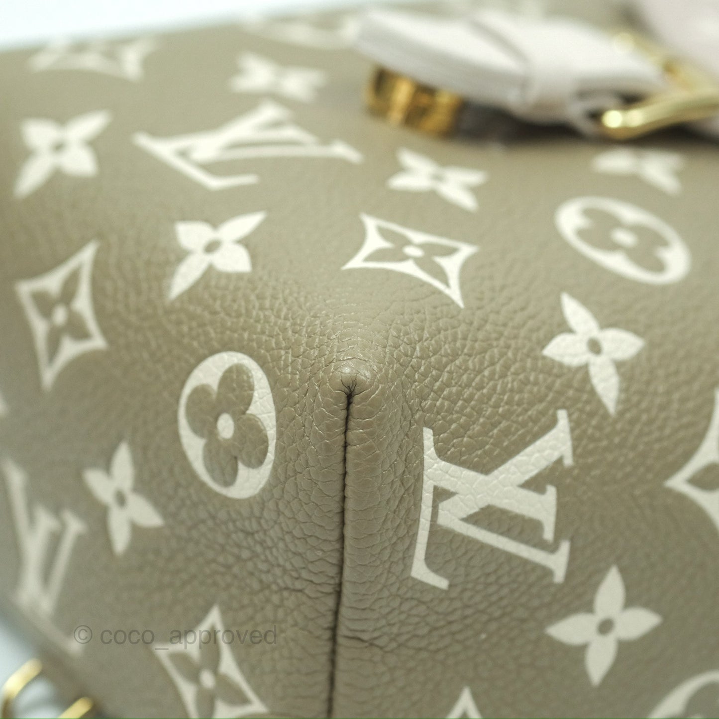 Louis Vuitton Monogram Spring in the City Tiny Backpack Khaki Green/ Beige/ Cream