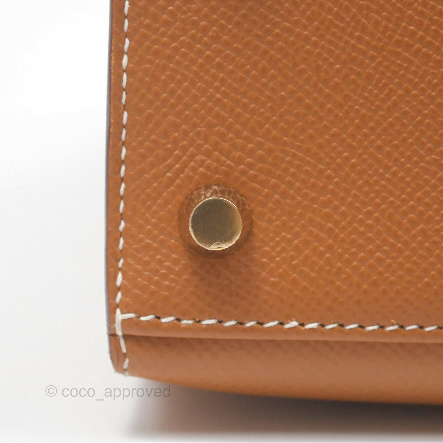 Hermès Kelly 25 Sellier Gold 37 Epsom Gold Hardware