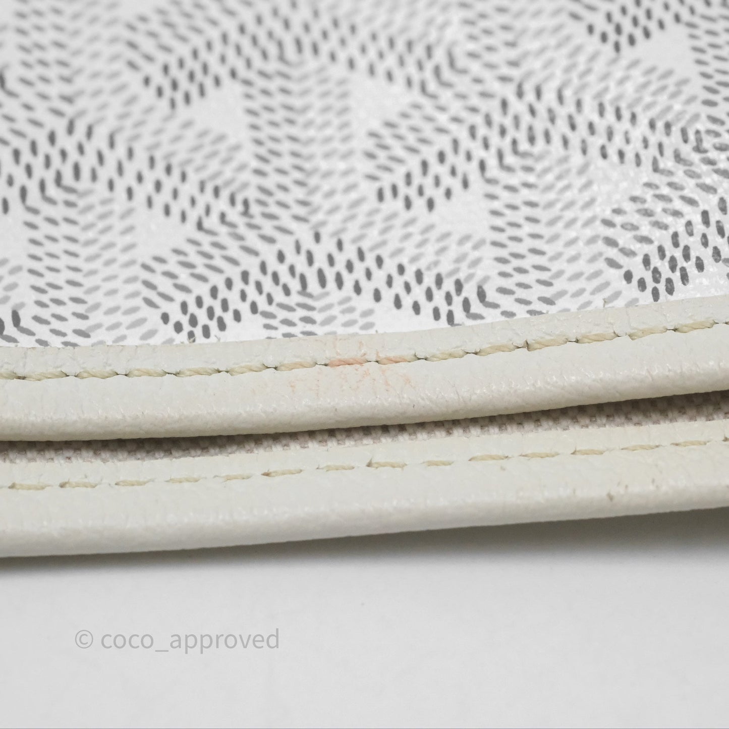 Goyard Saint Louis Tote Bag GM Blanc White